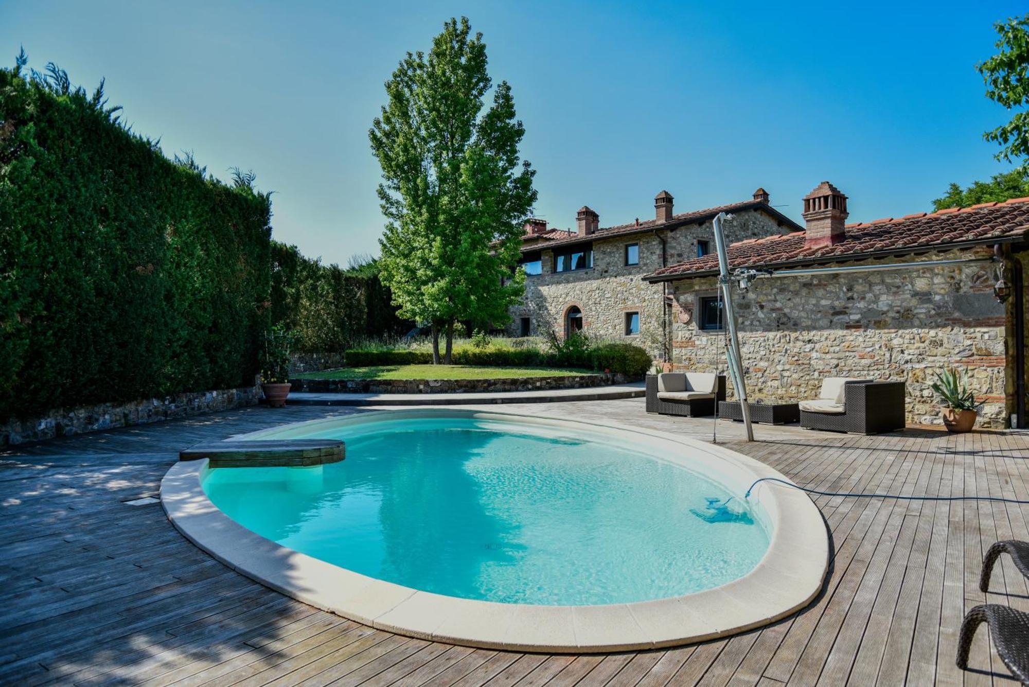 Appartamento In Villa Con Piscina - Mhateria Relais Rignano sullʼArno Exterior foto